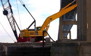 Commodore Barry Bridge Protective Islands